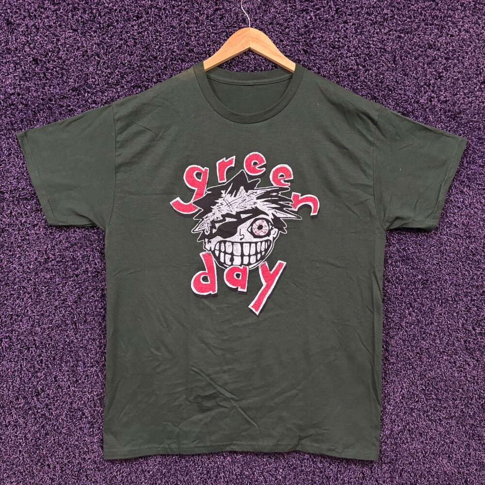 Green Day Eye Patch T-Shirt Size Extra Large